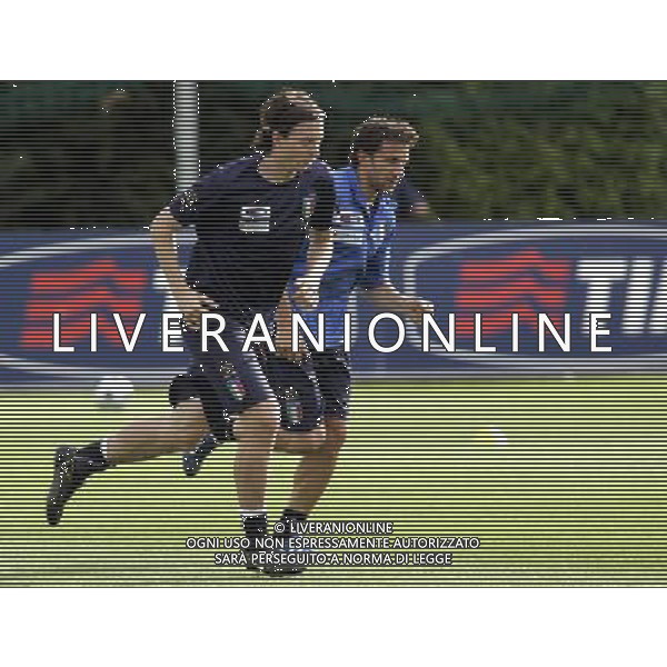 Raduno della Nazionale Italiana di calcio a Coverciano 25/05/2008 nella foto riccardo Montolivo e alessandro Del Piero durante il primo giorno di allenamento ph Bucco/Ag. Aldo Liverani sas