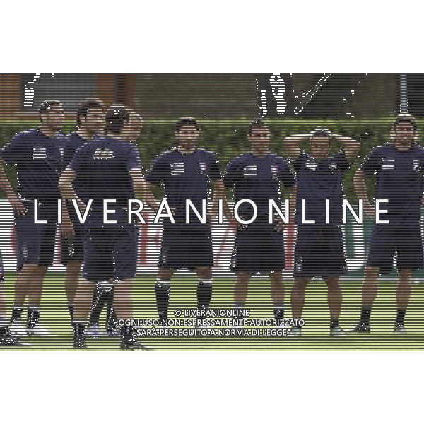Raduno della Nazionale Italiana di calcio a Coverciano 25/05/2008 nella foto Il gruppo degli Azzurri durante il primo giorno di allenamento ph Bucco/Ag. Aldo Liverani sas