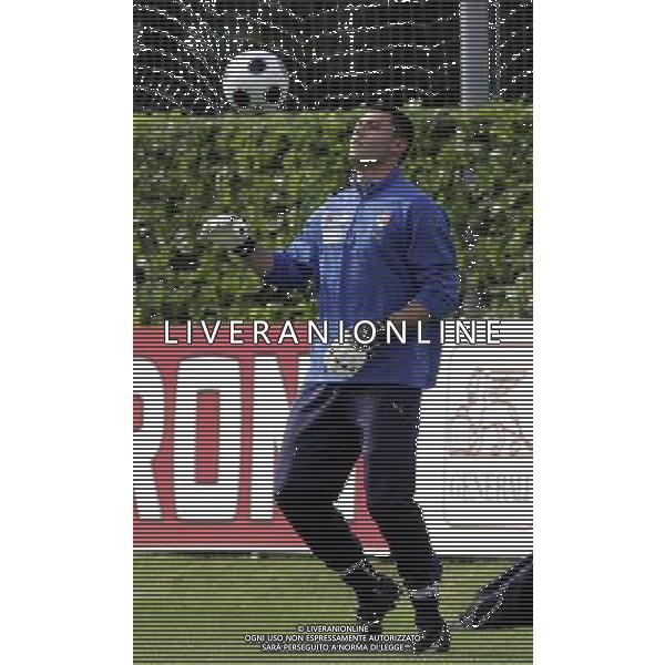 Raduno della Nazionale Italiana di Calcio a Coverciano 25/05/2008 nella foto Marco Amelia durante il primo giorno di allenamento ph bucco/Ag. Aldo Liverani Sas