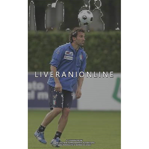Raduno della Nazionale Italiana di Calcio a Coverciano 25/05/2008 nella foto alessandro Del Piero durante il primo giorno di allenamento ph bucco/Ag. Aldo Liverani Sas