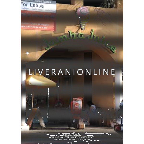 16 May 2008 - Hollywood, California - Jamba Juice on Melrose Ave. Hollywood Landmarks. Photo Credit: Byron Purvis/AdMedia - ag. Aldo Liverani sas ITALY ONLY - EDITORIAL USE ONLY