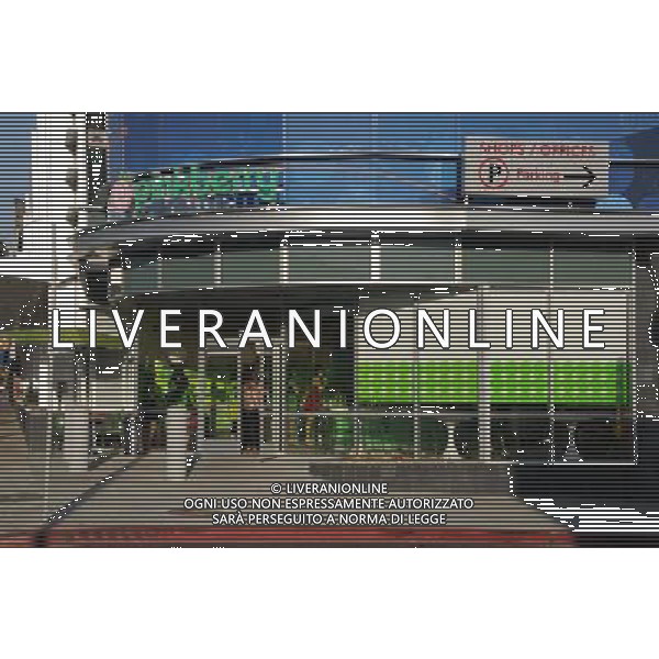 18 May 2008 - Hollywood, California - Pinkberry on Sunset Blvd. Hollywood Landmarks. Photo Credit: Byron Purvis/AdMedia - ag. Aldo Liverani sas ITALY ONLY - EDITORIAL USE ONLY
