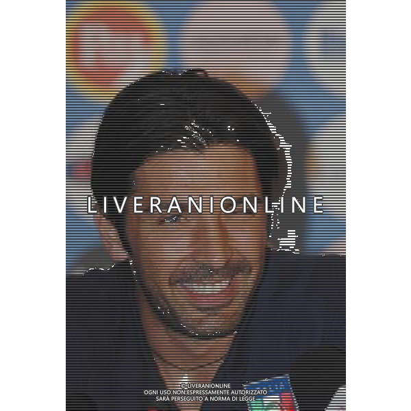 Raduno Nazionale di Calcio a Coverciano Coverciano(FI) - 27.05.2008 Nella Foto: BUFFON GIANLUIGI IN CONFERENZA STAMPA /Ph.Vitez-Ag. Aldo Liverani