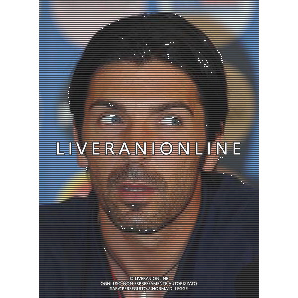 Raduno Nazionale di Calcio a Coverciano Coverciano(FI) - 27.05.2008 Nella Foto: BUFFON GIANLUIGI IN CONFERENZA STAMPA /Ph.Vitez-Ag. Aldo Liverani