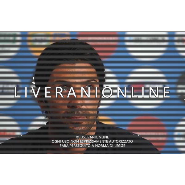 Raduno Nazionale di Calcio a Coverciano Coverciano(FI) - 27.05.2008 Nella Foto: BUFFON GIANLUIGI IN CONFERENZA STAMPA /Ph.Vitez-Ag. Aldo Liverani