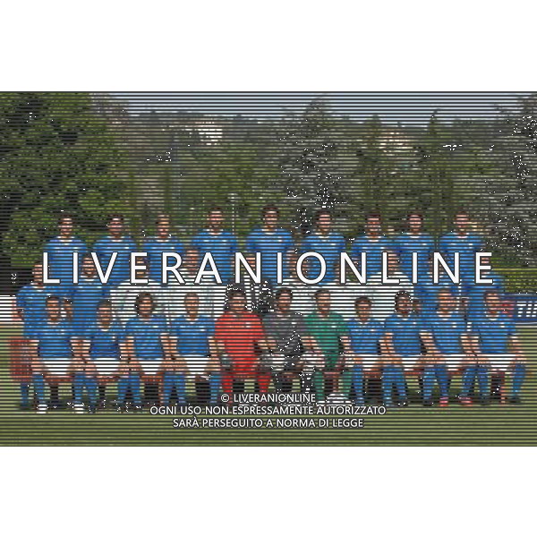 Raduno Nazionale Italiana di Calcio a Coverciano Coverciano(FI) - 27.05.2008 Nella Foto: LA FORMAZIONE DELLA SQUADRA CON DIVISA UFFICIALE /Ph.Vitez-Ag. Aldo Liverani