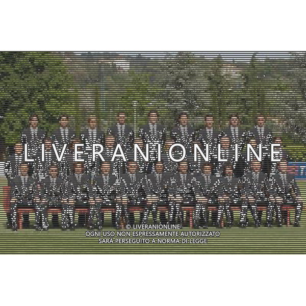 Raduno Nazionale di Calcio a Coverciano Coverciano(FI) - 27.05.2008 Nella Foto: LA FORMAZIONE DELLA SQUADRA ITALIANA CON DIVISA D\'G /Ph.Vitez-Ag. Aldo Liverani