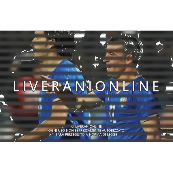 Partita Amichevole Firenze - 30.05.2008 Italia-Belgio Nella Foto:di natale esulta /Ph.Vitez-Ag. Aldo Liverani