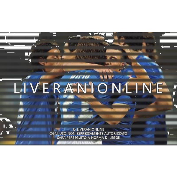 Partita Amichevole Firenze - 30.05.2008 Italia-Belgio Nella Foto:di natale esulta /Ph.Vitez-Ag. Aldo Liverani