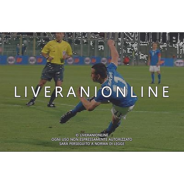 Partita Amichevole Firenze - 30.05.2008 Italia-Belgio Nella Foto:di natale gol /Ph.Vitez-Ag. Aldo Liverani