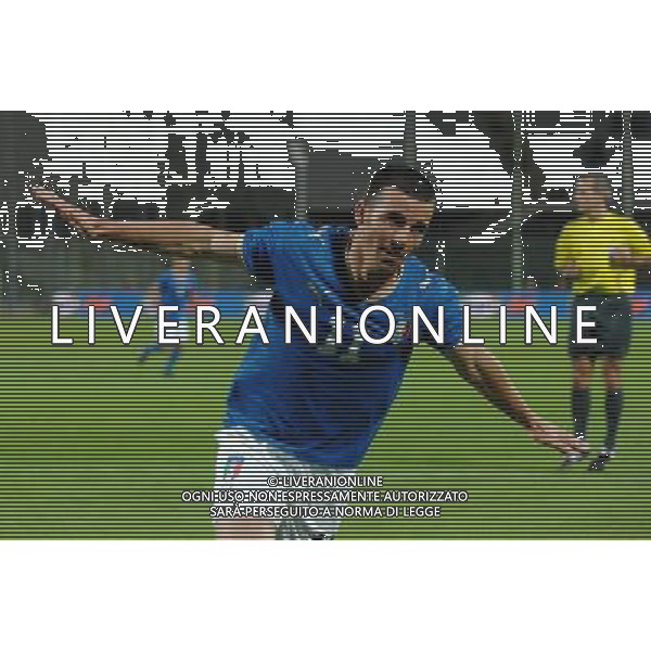 Partita Amichevole Firenze - 30.05.2008 Italia-Belgio Nella Foto:di natale esulta /Ph.Vitez-Ag. Aldo Liverani