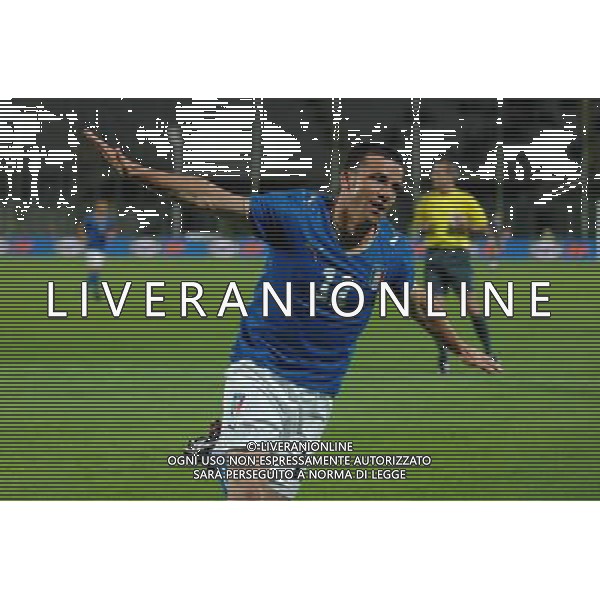 Partita Amichevole Firenze - 30.05.2008 Italia-Belgio Nella Foto:di natale esulta /Ph.Vitez-Ag. Aldo Liverani