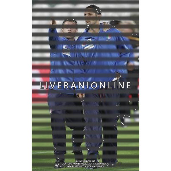 Partita Amichevole Firenze - 30.05.2008 Italia-Belgio Nella Foto:cassano-materazzi /Ph. Luzzani-Ag. Aldo Liverani