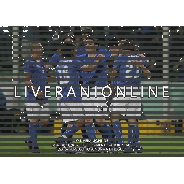 Partita Amichevole Firenze - 30.05.2008 Italia-Belgio Nella Foto: esultanza italia /Ph. Luzzani-Ag. Aldo Liverani