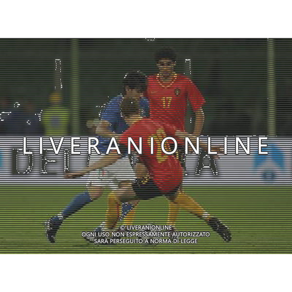 Partita Amichevole Firenze - 30.05.2008 Italia-Belgio Nella Foto: SWERTS AQUILANI FELLAOINI /Ph.Luzzani-Ag. Aldo Liverani