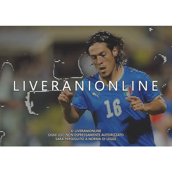 Partita Amichevole Firenze - 30.05.2008 Italia-Belgio Nella Foto:CAMONARESI ESULTA /Ph.Vitez-Ag. Aldo Liverani