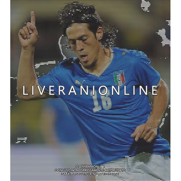 Partita Amichevole Firenze - 30.05.2008 Italia-Belgio Nella Foto:CAMONARESI ESULTA /Ph.Vitez-Ag. Aldo Liverani