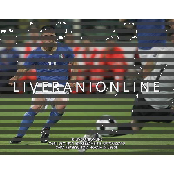 Partita Amichevole Firenze - 30.05.2008 Italia-Belgio Nella Foto: secondo GOL DI NATALE /Ph.Luzzani-Ag. Aldo Liverani