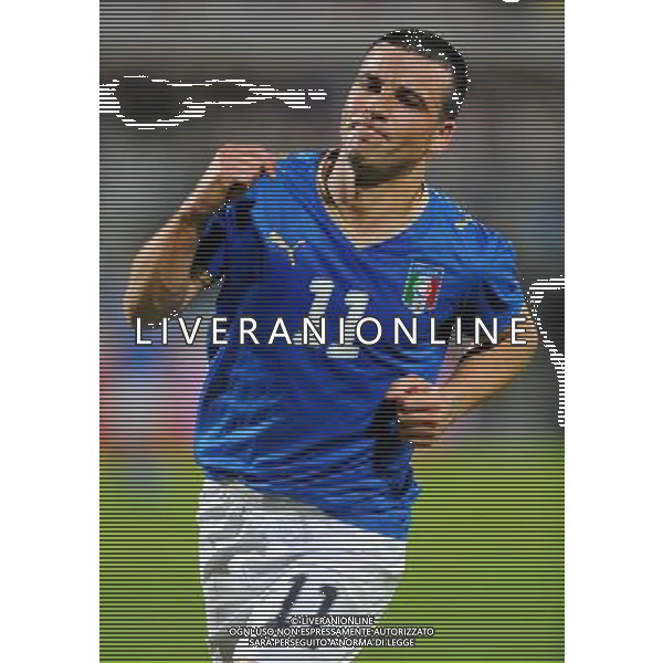 Partita Amichevole Firenze - 30.05.2008 Italia-Belgio Nella Foto:DI NATALE ESULTA SECONDO GOL /Ph.Vitez-Ag. Aldo Liverani