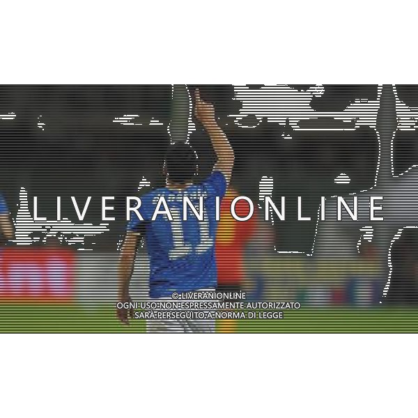 Partita Amichevole Firenze - 30.05.2008 Italia-Belgio Nella Foto:DI NATALE ESULTA SECONDO GOL /Ph.Vitez-Ag. Aldo Liverani