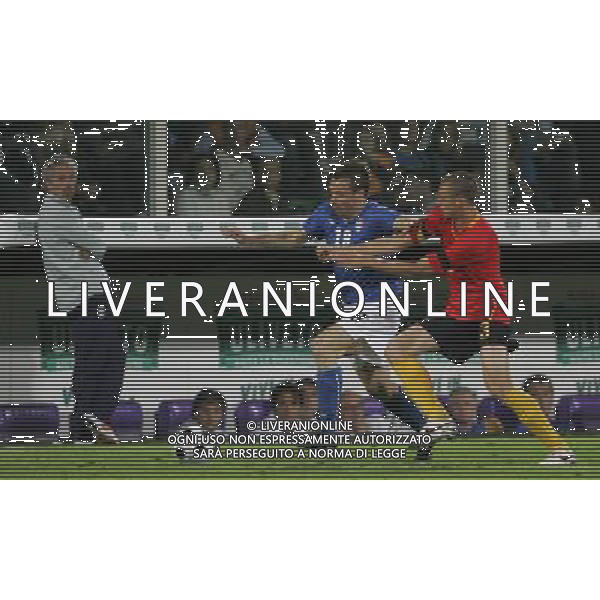 Firenze 30-05-2008 amichevole nazionale italiana calcio italia-belgio 3:1 nella foto antonio cassano e simons ph marco luzzani/ag aldo liverani s.a.s. 