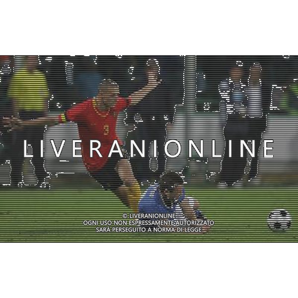 Firenze 30-05-2008 amichevole nazionale italiana calcio italia-belgio 3:1 nella foto antonio cassano e simons ph marco luzzani/ag aldo liverani s.a.s. 