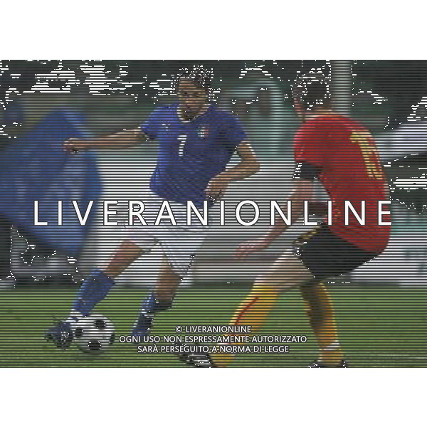Firenze 30-05-2008 amichevole nazionale italiana calcio italia-belgio 3:1 nella foto alessandro del piero e vertonghen ph marco luzzani/ag aldo liverani s.a.s. 