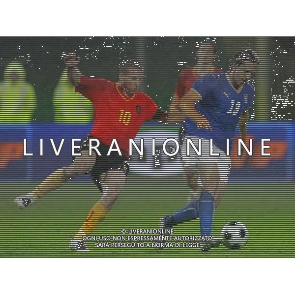 Firenze 30-05-2008 amichevole nazionale italiana calcio italia-belgio 3:1 nella foto massimo ambrosini e sonk ph marco luzzani/ag aldo liverani s.a.s. 