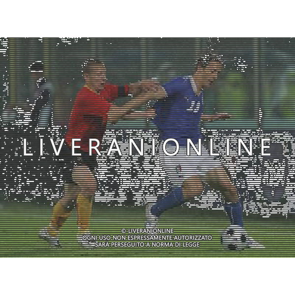 Firenze 30-05-2008 amichevole nazionale italiana calcio italia-belgio 3:1 nella foto massimo ambrosini e sonk ph marco luzzani/ag aldo liverani s.a.s. 