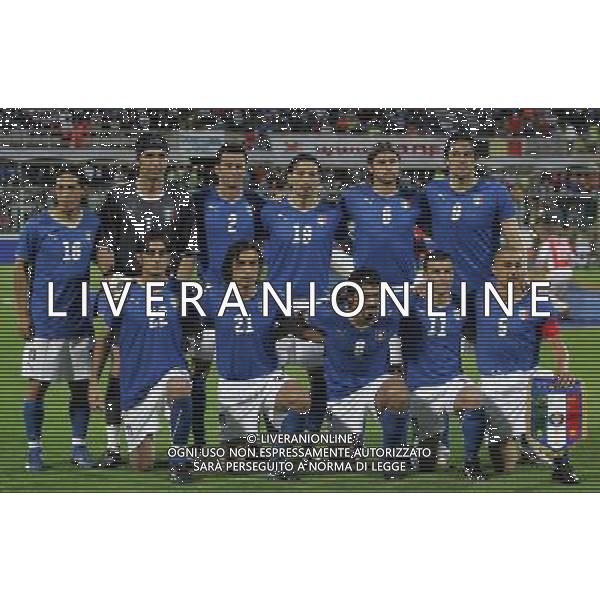 Firenze 30-05-2008 amichevole nazionale italiana calcio italia-belgio 3:1 nella foto formazione italia ph marco luzzani/ag aldo liverani s.a.s. 