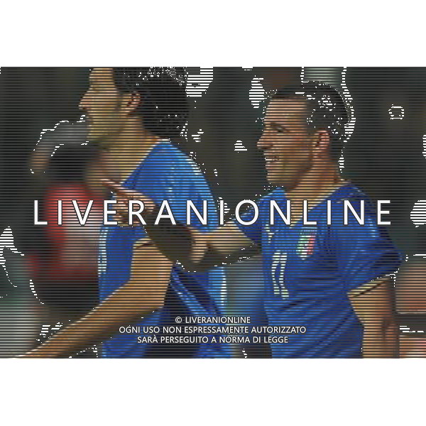 Partita Amichevole Firenze - 30.05.2008 Italia-Belgio Nella Foto:DI NATALE ANTONIO ESULTA /Ph.Vitez-Ag. Aldo Liverani