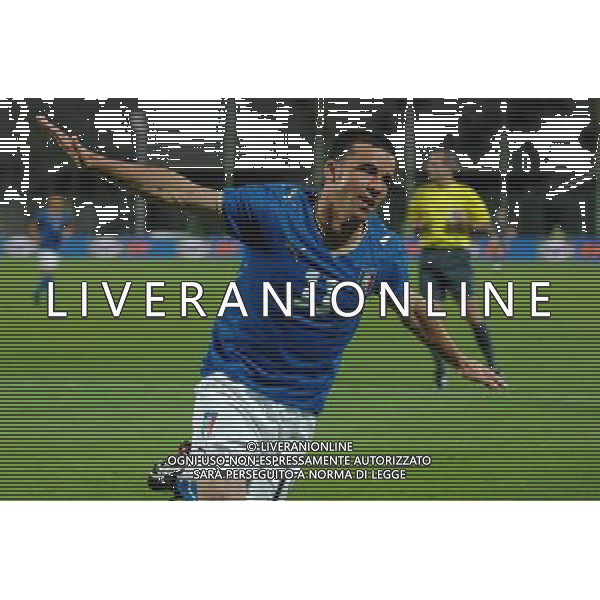 Partita Amichevole Firenze - 30.05.2008 Italia-Belgio Nella Foto:DI NATALE ANTONIO ESULTA /Ph.Vitez-Ag. Aldo Liverani