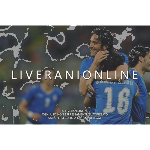 Partita Amichevole Firenze - 30.05.2008 Italia-Belgio Nella Foto:TONI LUCA-CAMONARESI GERMAN /Ph.Vitez-Ag. Aldo Liverani