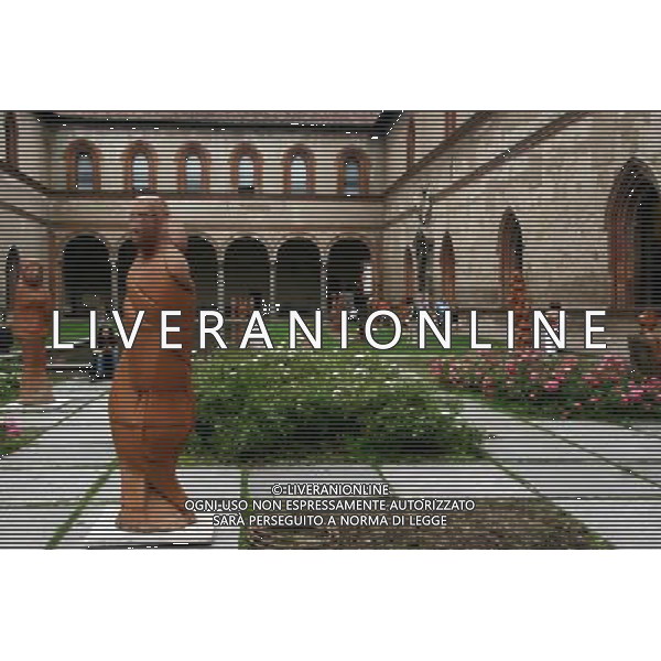 Il Castello Sforzesco accoglie le sculture materne e arcaiche di Matthew Spender 02/06/2008 foto Sorano - Liverani sas 
