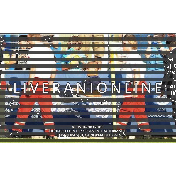 Allenamento Nazionale Italiana Baden - 02.06.2008 Nella Foto:INFORTUNIO CANNAVARO FABIO /Ph.Vitez-Ag. Aldo Liverani