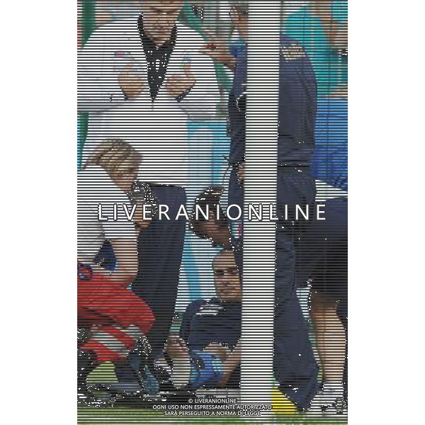 Allenamento Nazionale Italiana Baden - 02.06.2008 Nella Foto:INFORTUNIO CANNAVARO FABIO /Ph.Vitez-Ag. Aldo Liverani