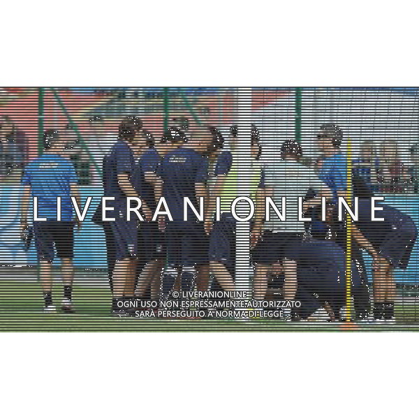 Allenamento Nazionale Italiana a Baden - 02.06.2008 Ritiro Austria Euro 2008 Nella Foto: FABIO CANNAVARO A TERRA INFORTUNATO /Ph.Vitez-Ag. Aldo Liverani