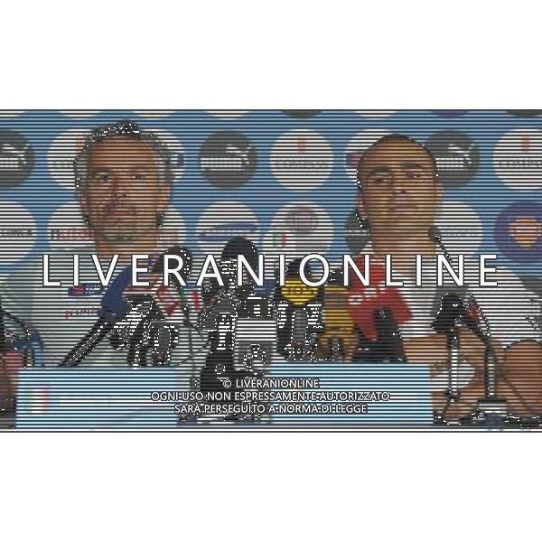 Conferenza Stampa Donadoni Roberto e Cannavaro Fabio Baden - 03.06.2008 Nella Foto:CANNAVARO FABIO E DONADONI ROBERTO /Ph.Vitez-Ag. Aldo Liverani