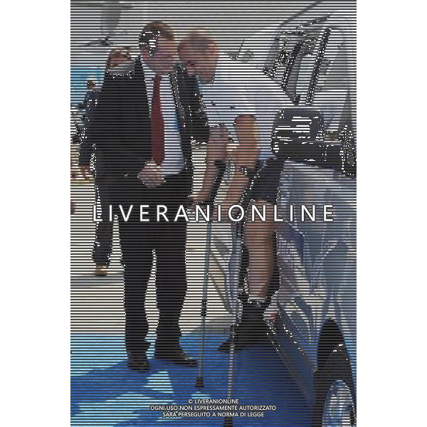 Conferenza Stampa Donadoni Roberto e Cannavaro Fabio Baden - 03.06.2008 Nella Foto:ARRIVO DI CANNAVARO FABIO A CASA AZZURRI /Ph.Vitez-Ag. Aldo Liverani