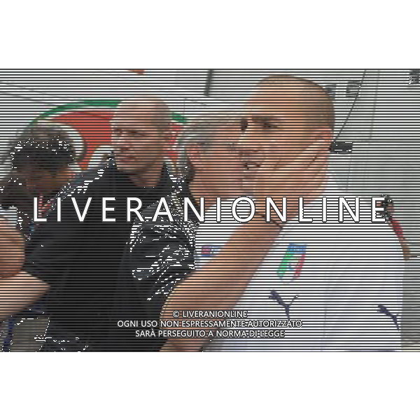 Conferenza Stampa Donadoni Roberto e Cannavaro Fabio Baden - 03.06.2008 Nella Foto:CANNAVARO FABIO LASCIA CASA AZZURRI /Ph.Vitez-Ag. Aldo Liverani