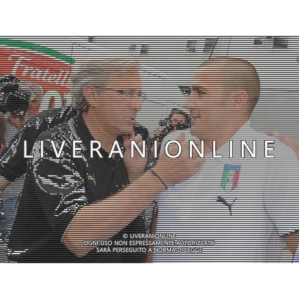 Conferenza Stampa Donadoni Roberto e Cannavaro Fabio Baden - 03.06.2008 Nella Foto:CANNAVARO FABIO LASCIA CASA AZZURRI /Ph.Vitez-Ag. Aldo Liverani