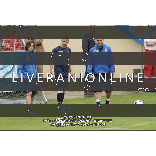 Allenamento Nazionale Italiana a Baden Austria Euro 2008 03.06.2008 Nella Foto: PIRLO ANDREA, ALESSANDRO GAMBERINI E DE ROSSI DANIELE Ph.Vitez/Ag. Aldo Liverani