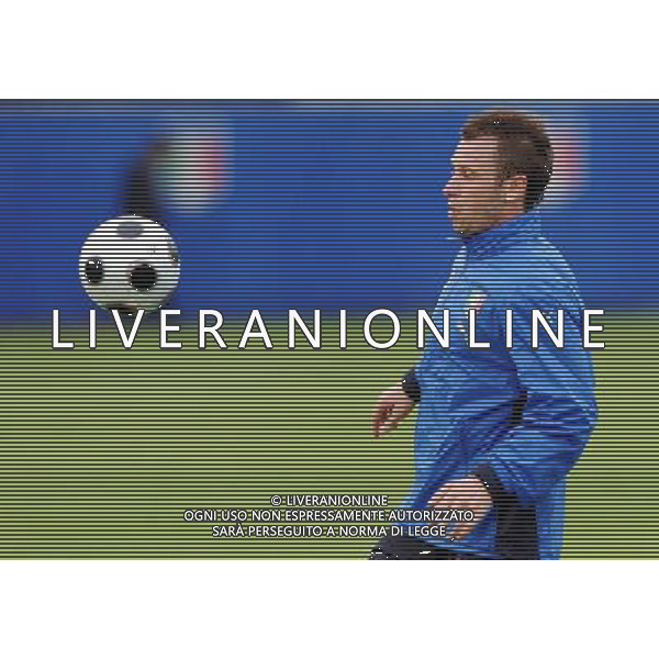 Allenamento Nazionale Italiana a Baden - 03.06.2008 Ritiro Austria Euro 2008 Nella Foto: antonio CASSANO Ph.Vitez-Ag. Aldo Liverani