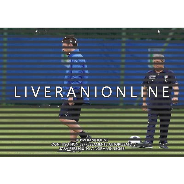 Allenamento Nazionale Italiana a Baden - 03.06.2008 Ritiro Austria Euro 2008 Nella Foto: antonio CASSANO ESCE DAL CAMPO PRIMA DI TUTTI Ph.Vitez-Ag. Aldo Liverani