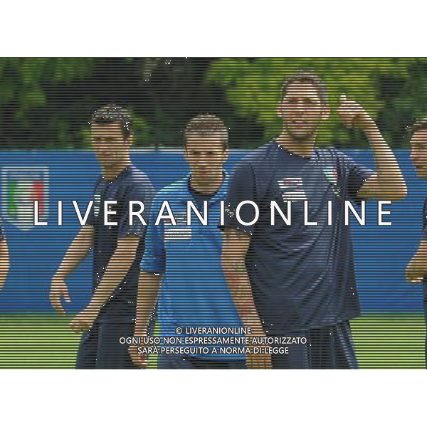 Allenamento Nazionale Italiana a Baden - 04.06.2008 Ritiro Austria Euro 2008 Nella Foto: christian PANUCCI, alessandro del piero e marco MATERAZZI Ph.Vitez-Ag. Aldo Liverani