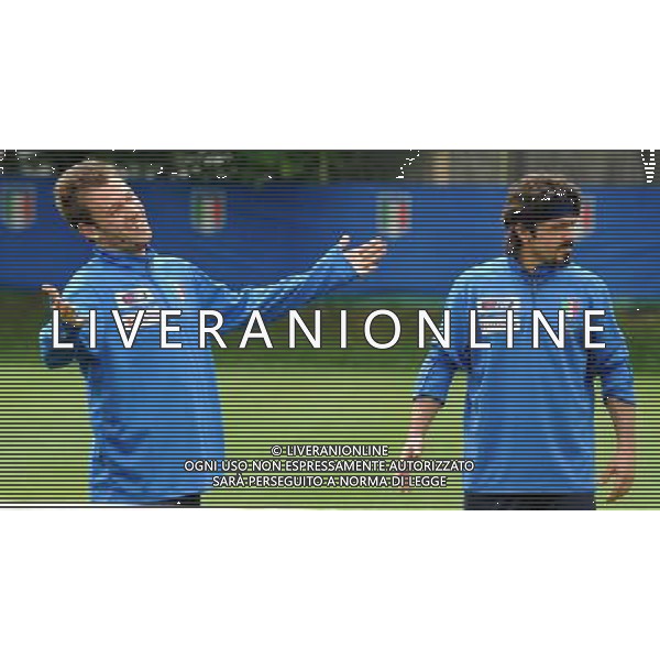 Allenamento Nazionale Italiana a Baden - 04.06.2008 Ritiro Austria Euro 2008 Nella Foto: gennaro GATTUSO e antonio CASSANO Ph.Vitez-Ag. Aldo Liverani