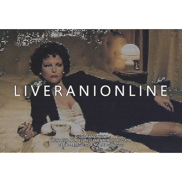 FILM\'CLARETTA\' NELLA FOTO CLAUDIA CARDINALE AG ALDO LIVERANI