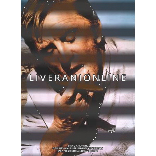 FILM\'UOMINI E COBRA\' NELLA FOTO KIRK DOUGLAS AG ALDO LIVERANI
