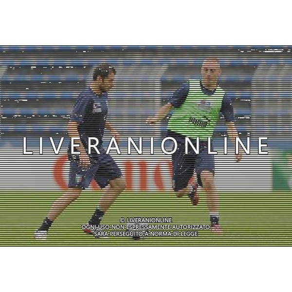 Allenamento Nazionale Italiana Baden - 05.06.2008 Nella Foto:PERROTTA-DE ROSSI /Ph.Vitez-Ag. Aldo Liverani