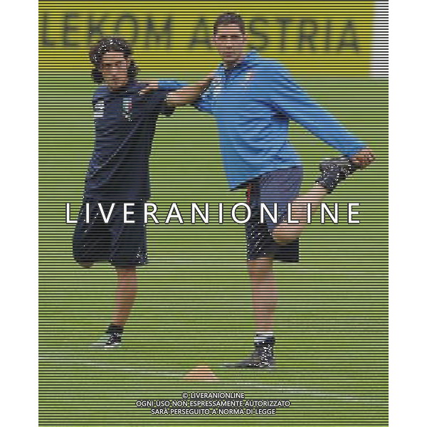 Allenamento Nazionale Italiana Baden - 05.06.2008 Nella Foto:CAMONARESI-MATERAZZI /Ph.Vitez-Ag. Aldo Liverani